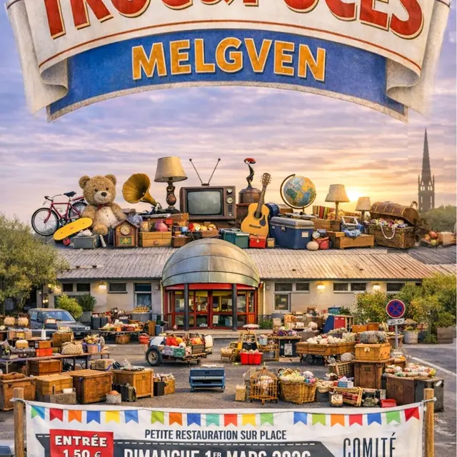 troc et puce melgven 1 mars