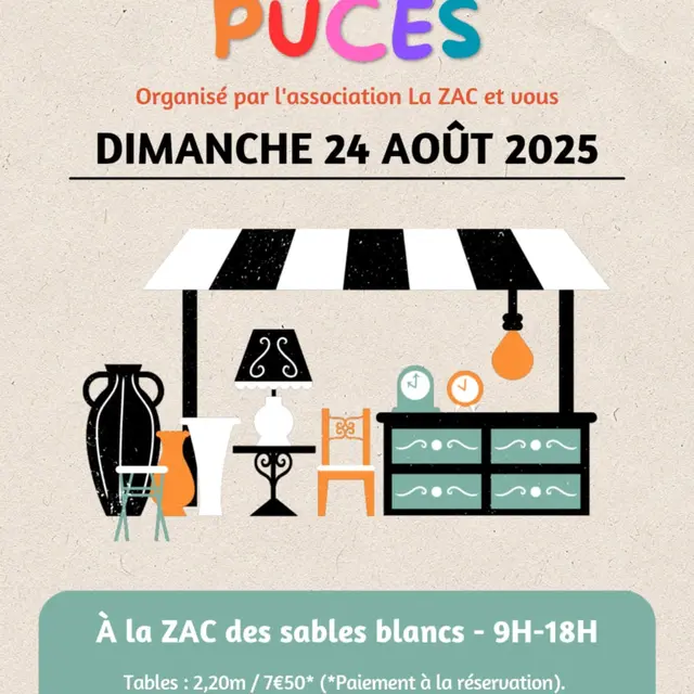 troc et puces 24 aout