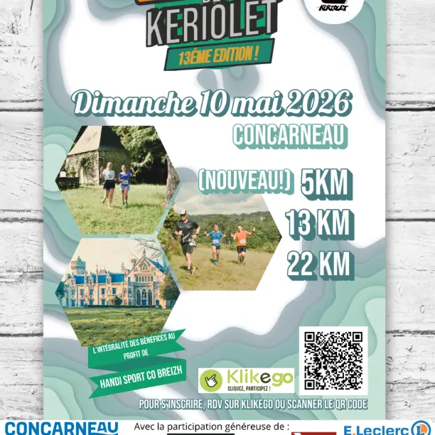 trail de keriolet 10 mai