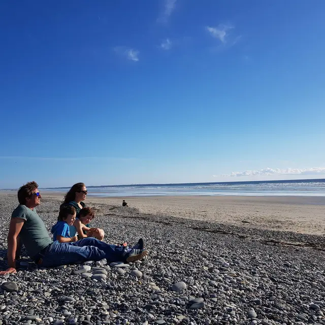 Cordon de galet - Treogat - Pays bigouden