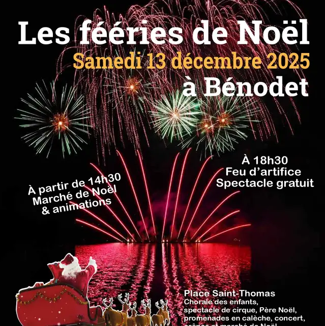 Affiche des Féeries de Noël 2025