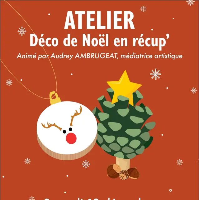 Atelier déco de Noël récup