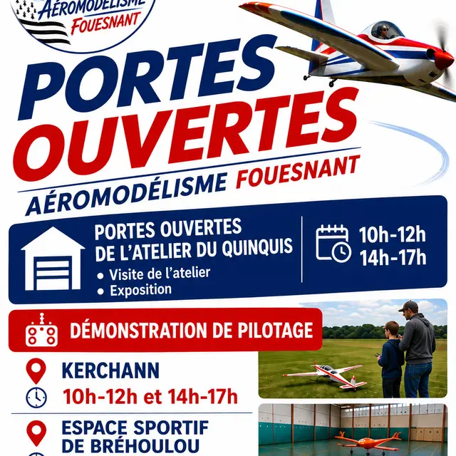 Portes ouvertes aéromodelisme Fouesnant