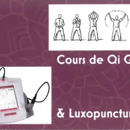 Qi Gong Luxothérapie Carte visite verso