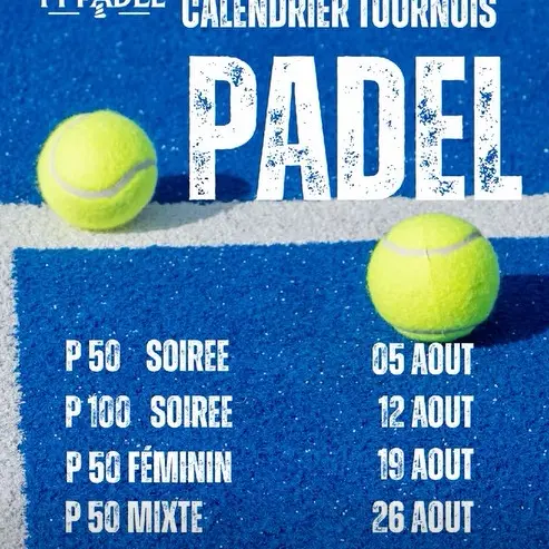 Concours de padel