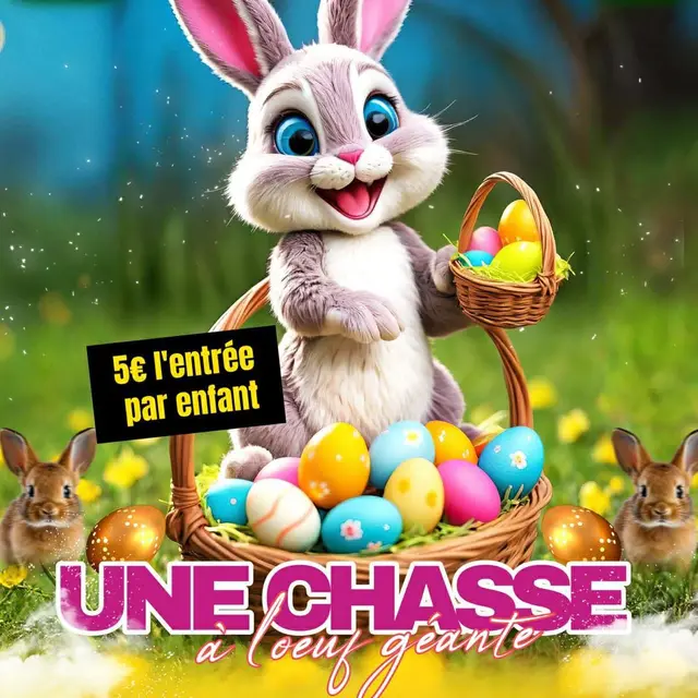 Chasse à l'oeuf géante