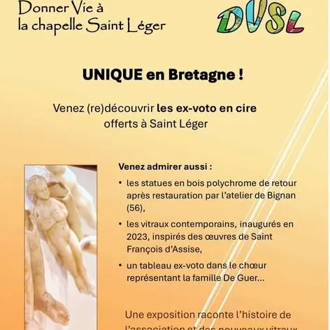 A découvrir à la chapelle St Léger
