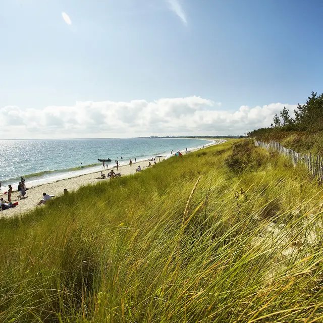 Plage de Kerler, Fouesnant