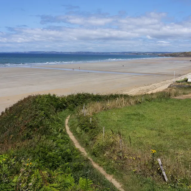 GR34 vers la plage de Trezmalaouen -  Kerlaz