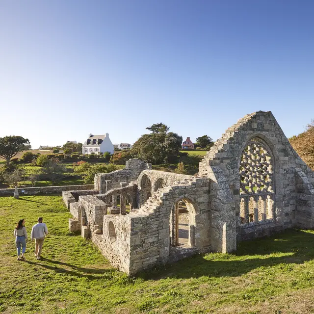 Les ruines de Languidou à Plovan en Pays Bigouden