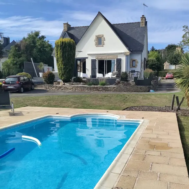 Maison individuelle avec piscine