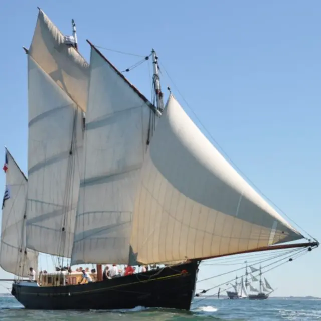 Croisière maritime - Concarneau - Voilier Corentin - Lougre - 1