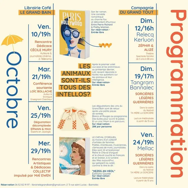 Prog Octobre