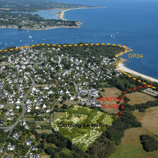 Camping Le Helles - Combrit - Sainte-marine - Pays Bigouden - Bigoudenjoy