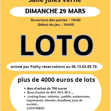 Affiche LOTO DZN 2026