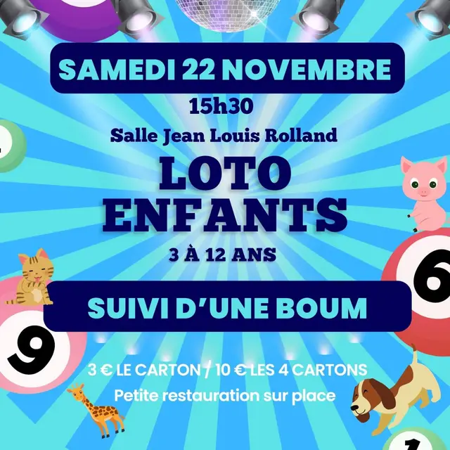 Loto enfants rédené