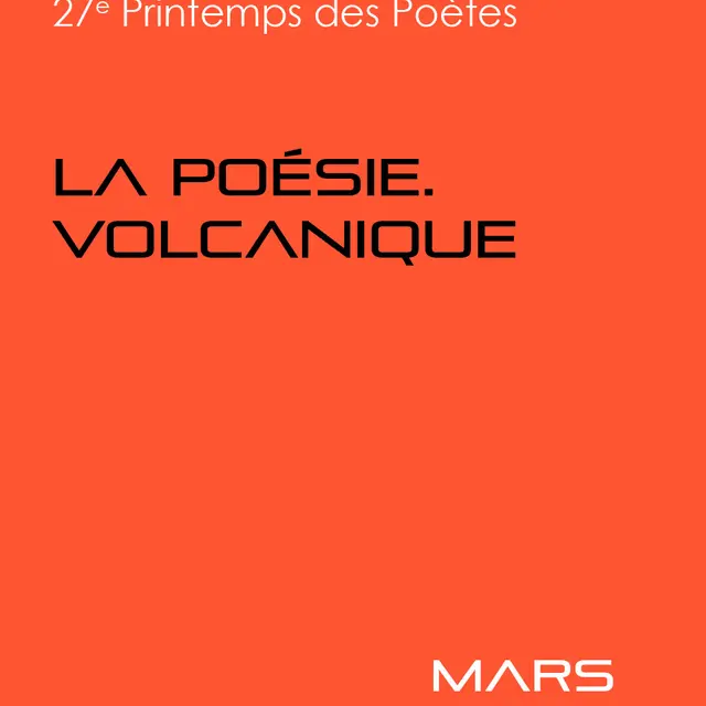 MARS printemps des poétes 2025