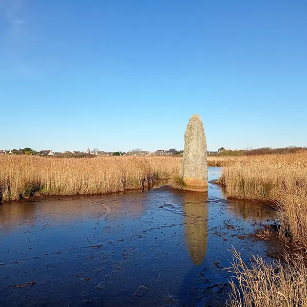 Menhir de Léhan - Treffiagat - Pays bigouden sud