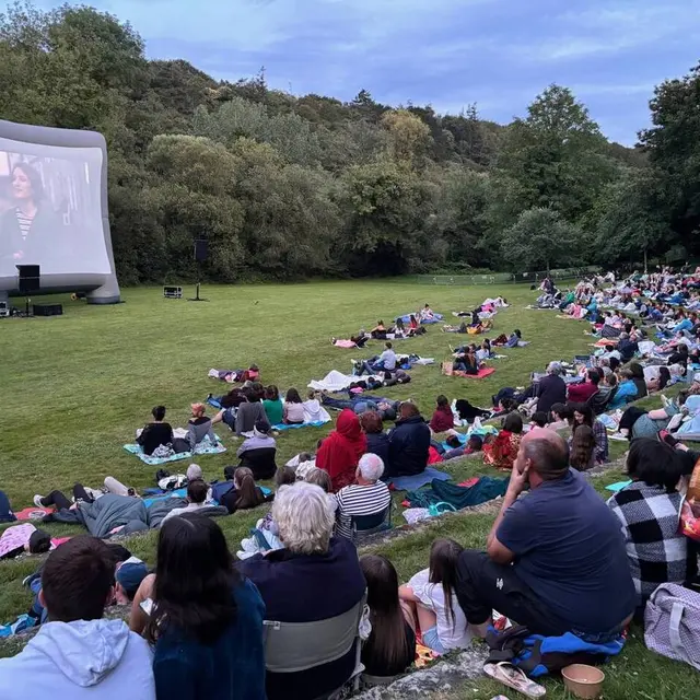 Cinéma dans la prairie