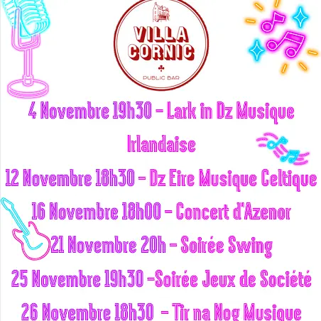 NOV Cornic Programme novembre 25