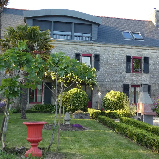 Vue devant la maison