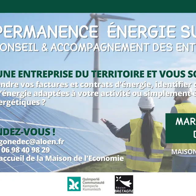 Permanence énergie sur RDV