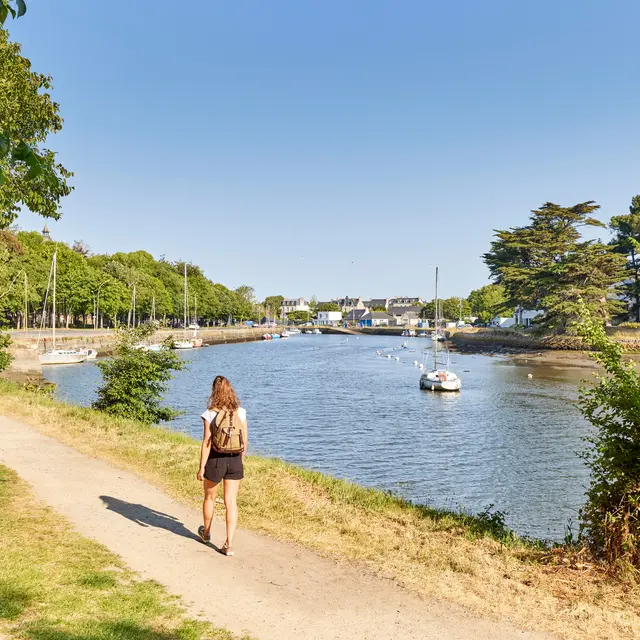 Balade accessible - Le long du chemin de halage - Pont-l'Abbé - Pays bigouden