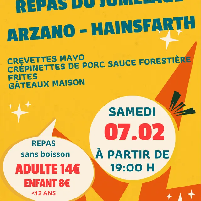 Repas du comité de jumelage Arzano