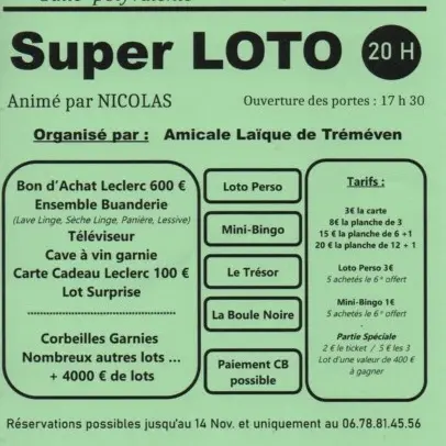 Superloto 15-11 tréméven