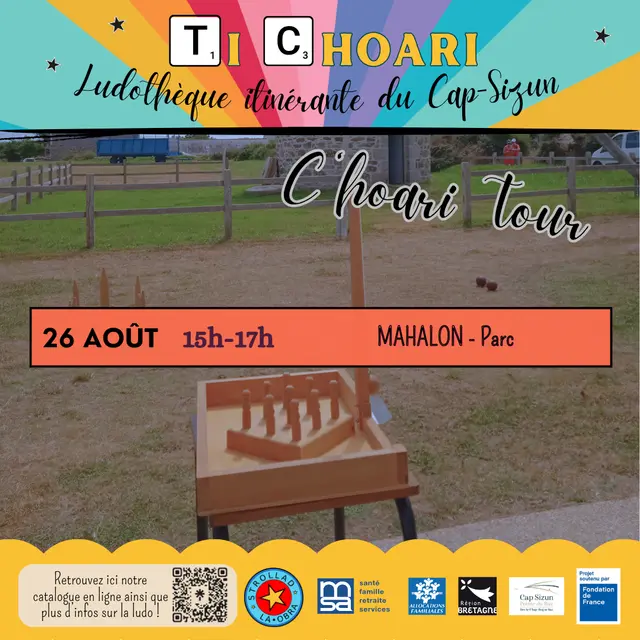 Ludothèque itinérante Mahalon C'hoari tour