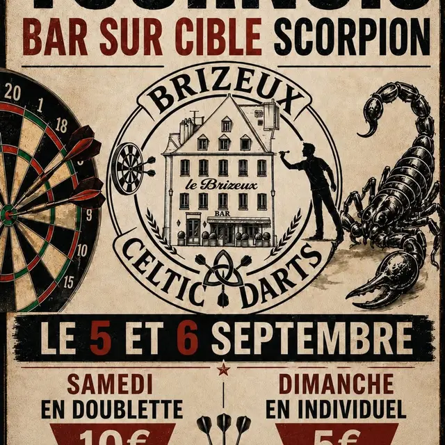 Tournoi de fléchettes