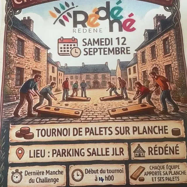Tournoi de palets Rédéné