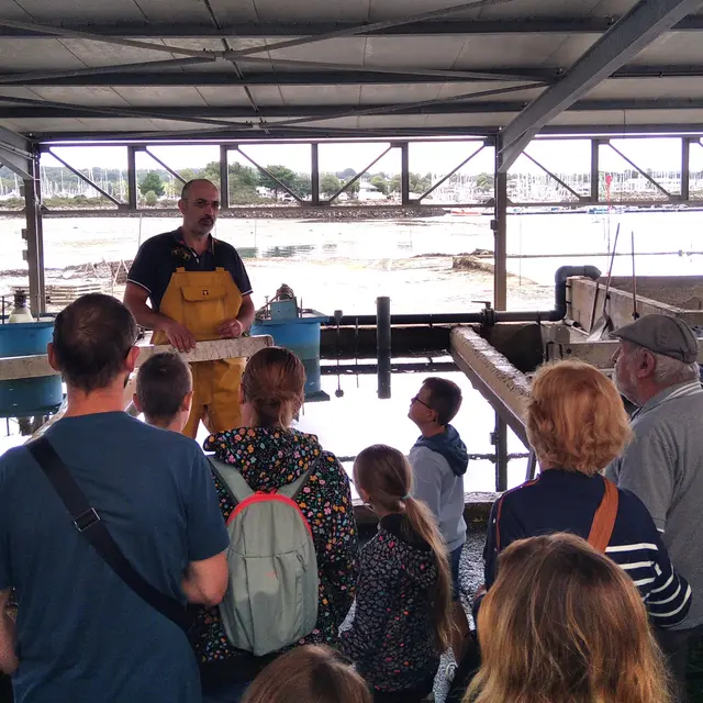 Visite de Mathieu - Viviers de La Forêt