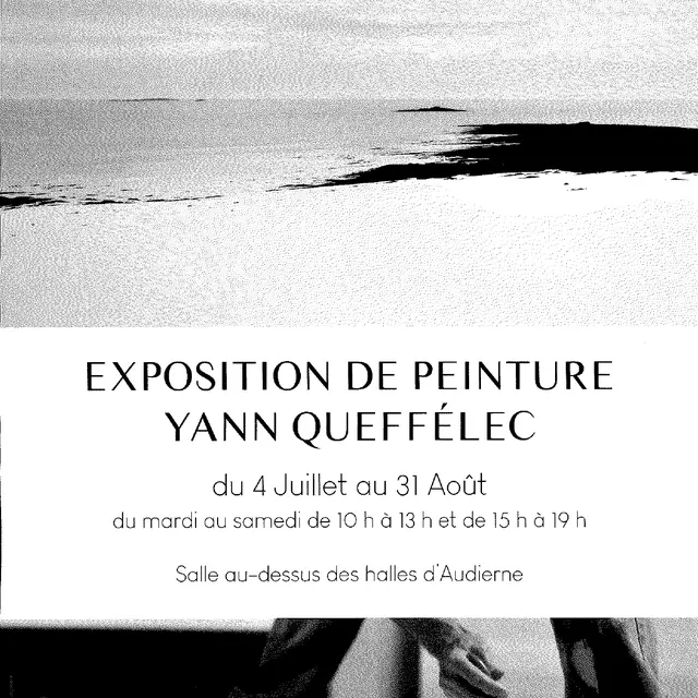 Yann_Queffelec exposition à Audierne
