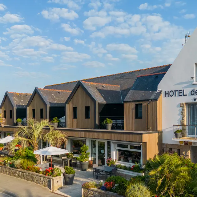 l'Hôtel face à l'océan