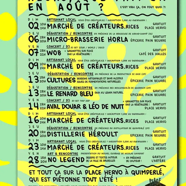 Programme de la place hervo