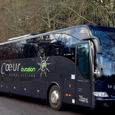 Le coeur bus et cars - Combrit - Pays Bigouden - Bigoudenjoy