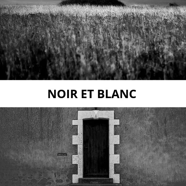 noir et blanc