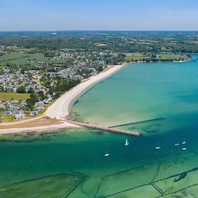 Plage de Kerleven à La Forêt-Fouesnant