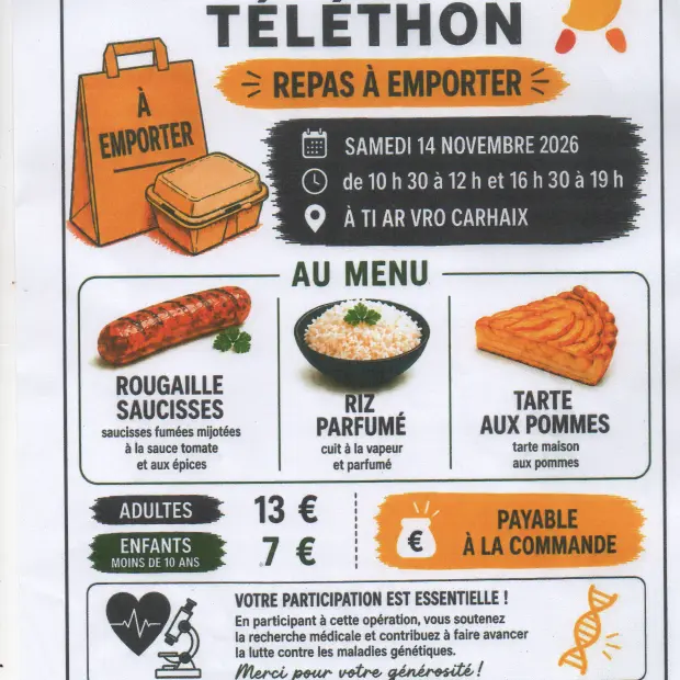 Repas à emporter