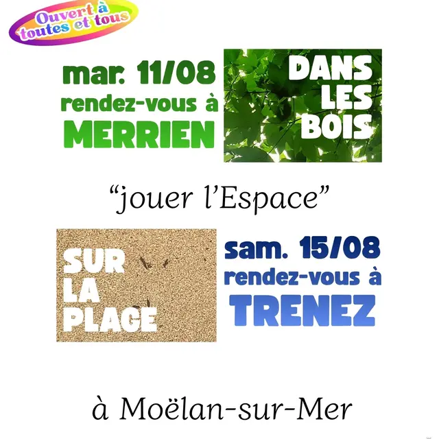 JOUER L'ESPACE aout 2026