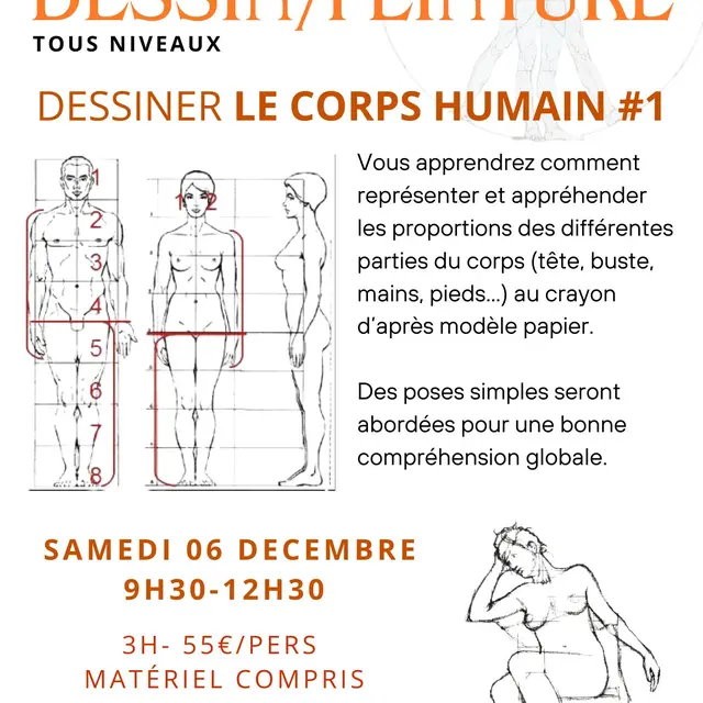 STAGE ET COURS DE DESSIN/PEINTURE