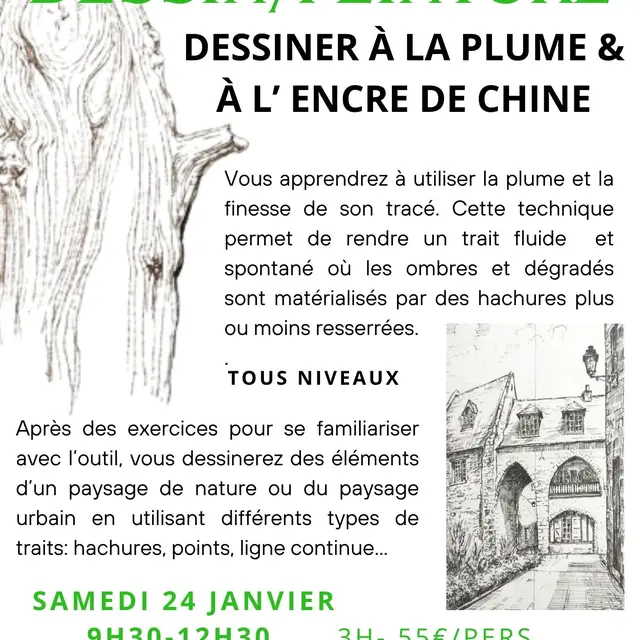 STAGES ET COURS DE DESSIN/PEINTURE - 52