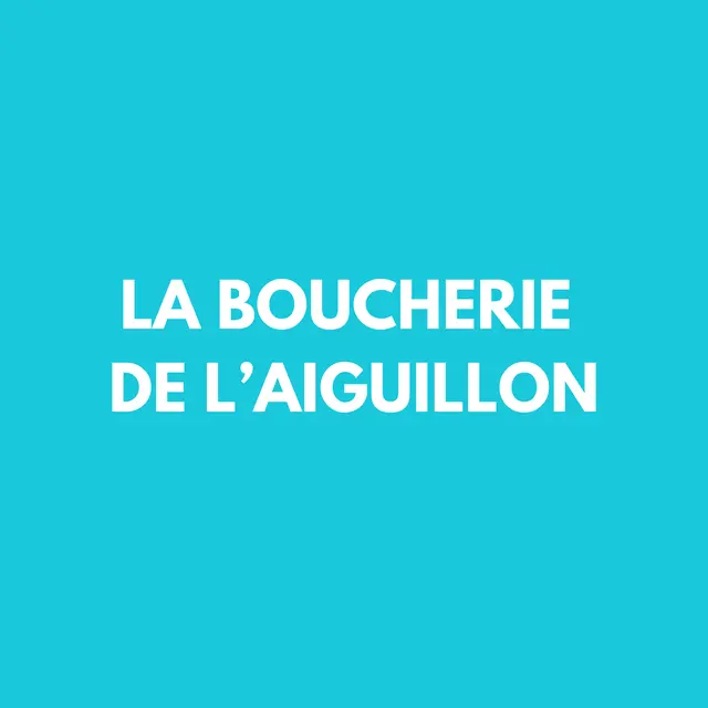 boucherie de l'aiguillon