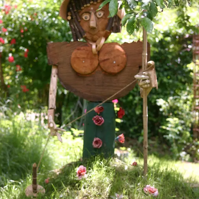 Les sculptures du parc