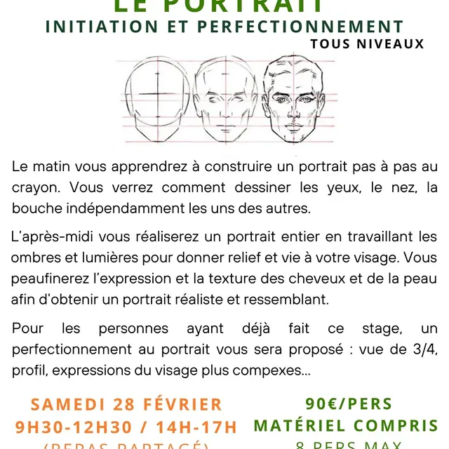 STAGES ET COURS DE DESSIN/PEINTURE - 58