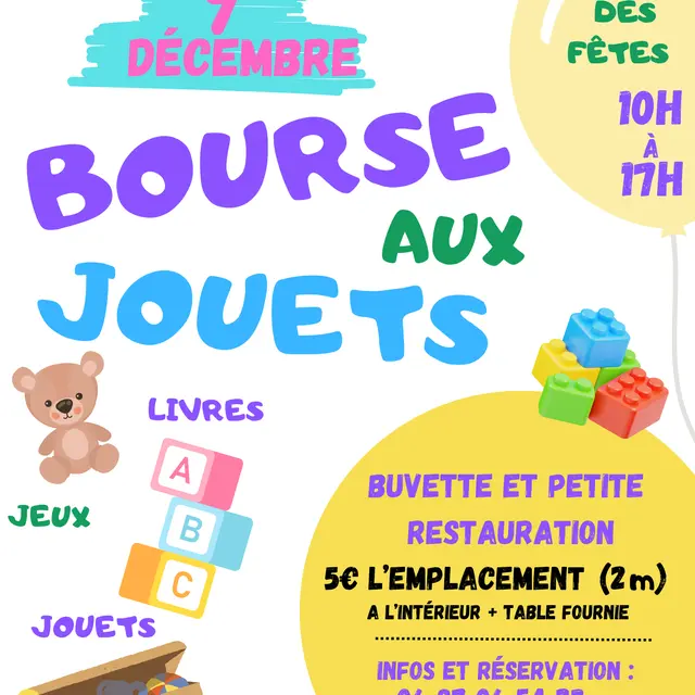 Bourse aux jouets