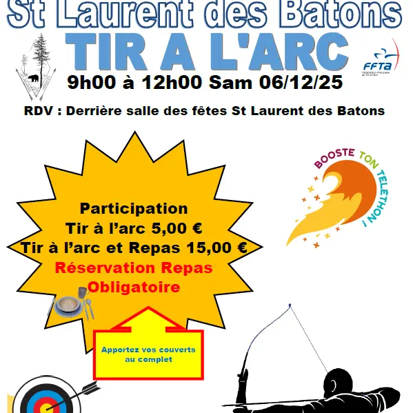 11 - Téléthon tir à l'arc - STLB