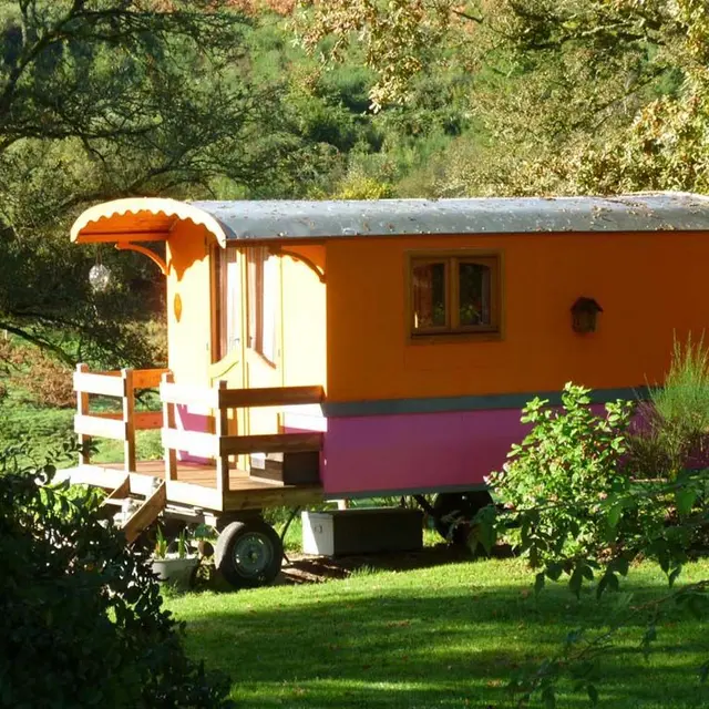 Roulotte de la Ferme des Anes de Vassivière_1