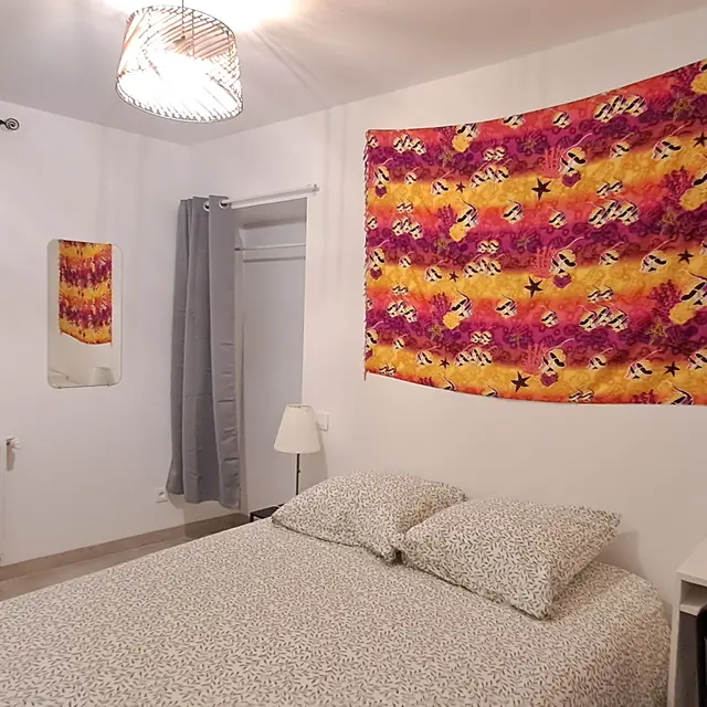 Chambre lit double